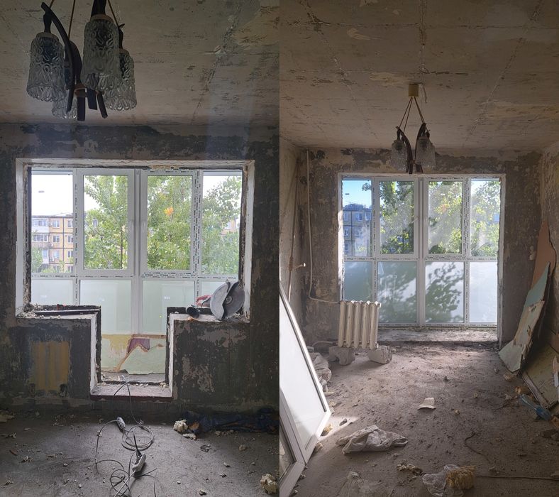 Алмазная резка бетона, перепланировка квартир, демонтажные работы