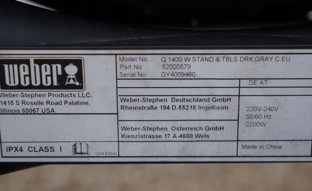 Gril Weber elektryczny