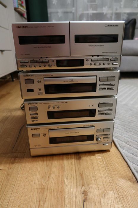 WIeża Onkyo k-611 , k-w606 , c-711 , t-411 RDS