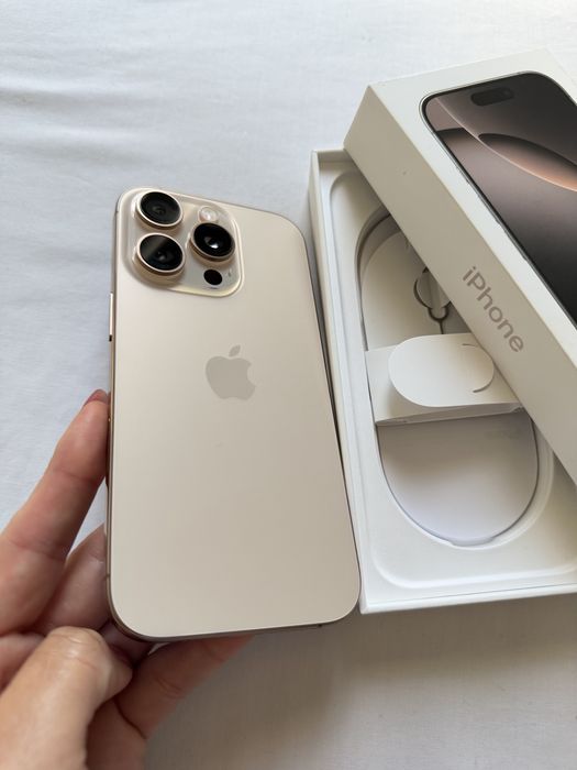 Iphone 16 pro - 256gb - ainda na garantia Apple
