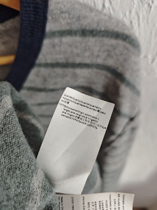 Nowy męski sweter wełniany Hugo Boss  Agores XXL