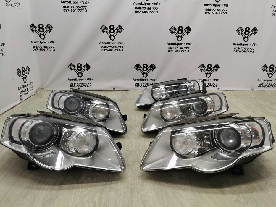 Фари ксенон VW Passat B6 Пасат В6 Б6 фара Bi Xenon