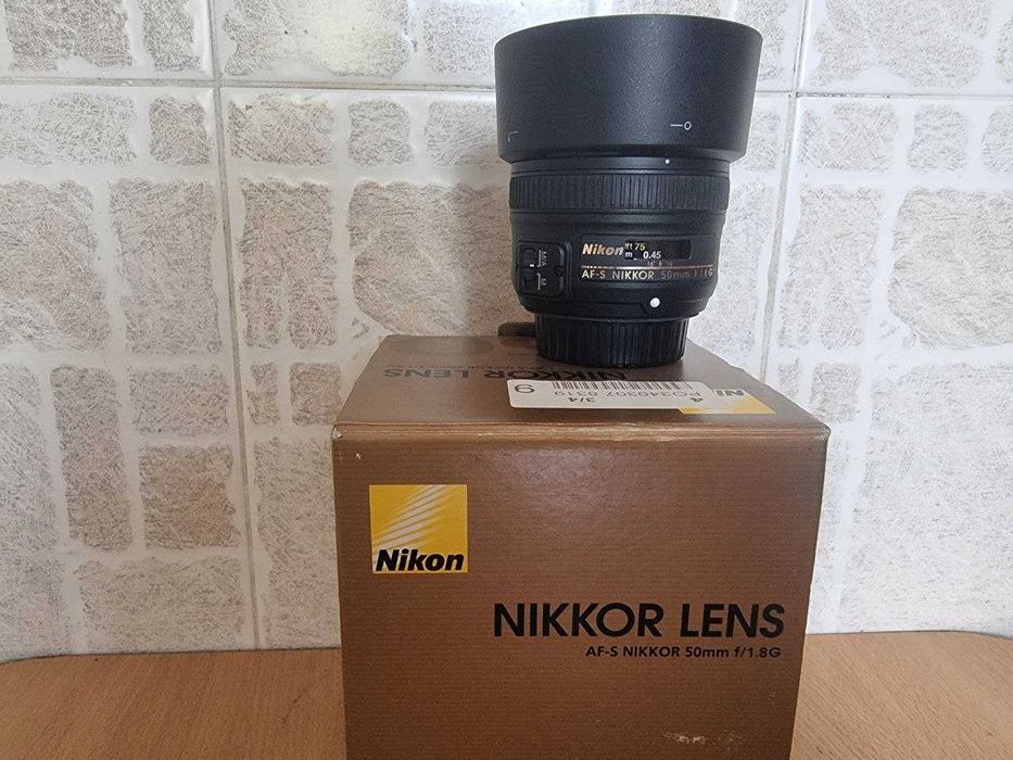 Об'єктив AF-S Nikkor 50mm 1:1.8G