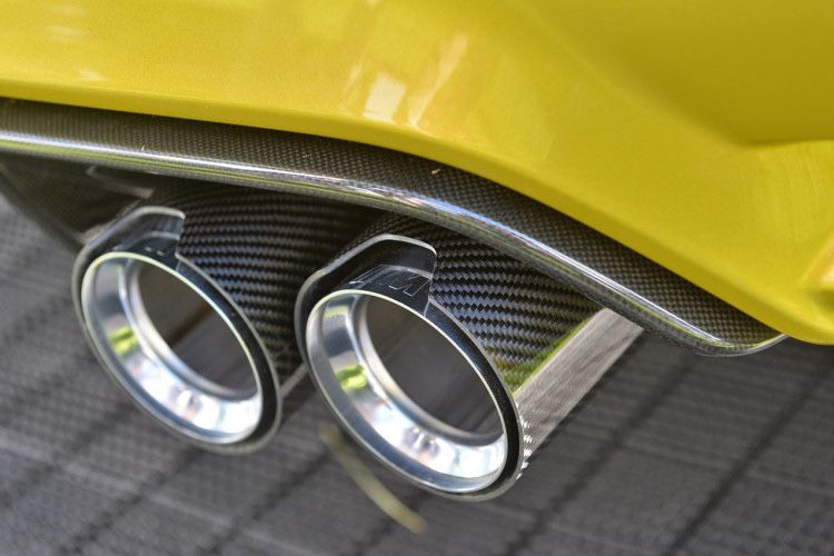 PONTEIRAS DUPLAS BMW ORIGINAIS BMW M PERFORMANCE CARBONO REAL NOVAS