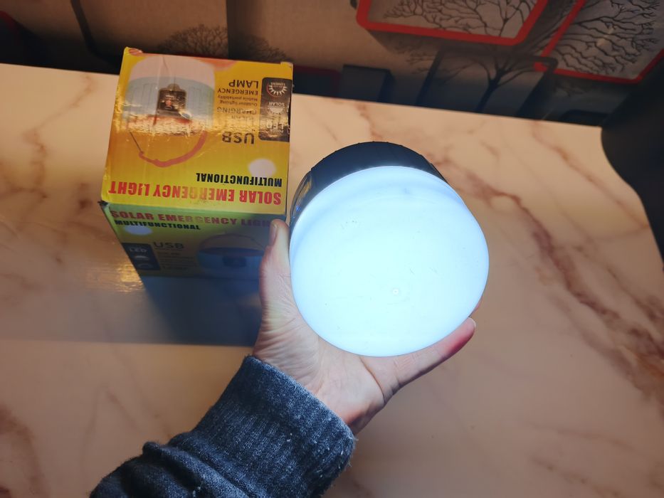 Кемпінгові лампа на акумуляторах з пультом