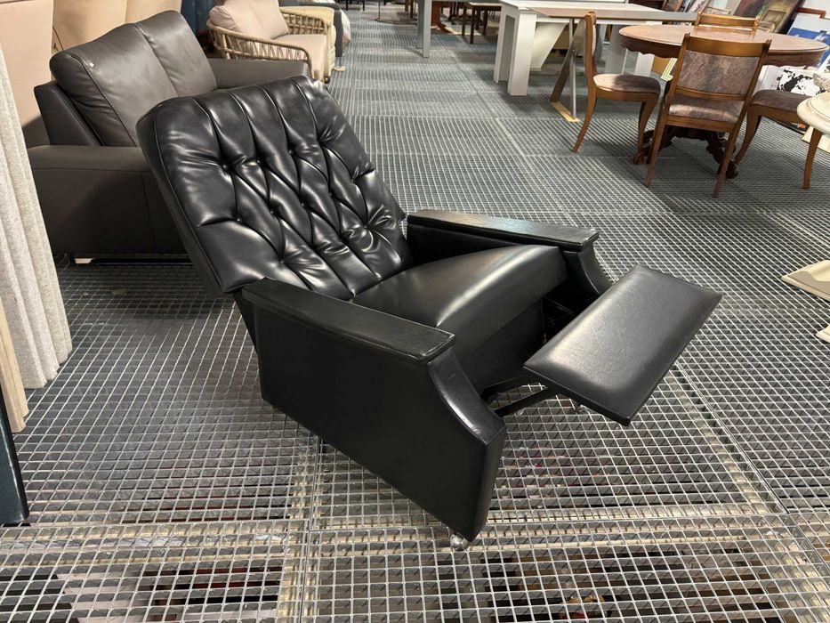 Fotel z funkcją relaks fotel Chesterfield fotel skórzany relaks