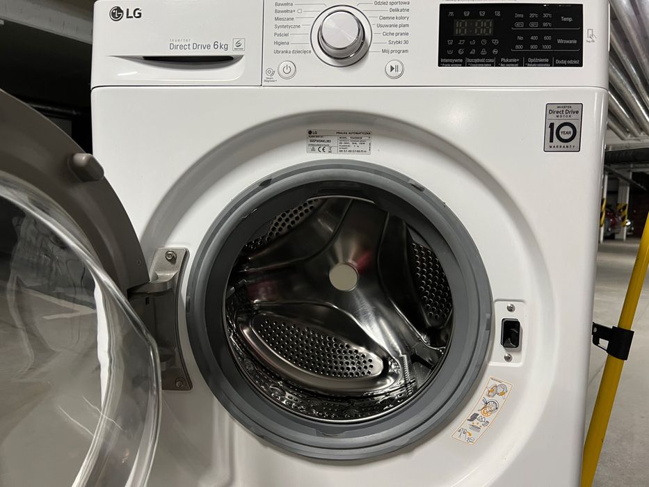 Pralka LG Inverter Direct Drive 6kg | cicha | 44 cm głębokości