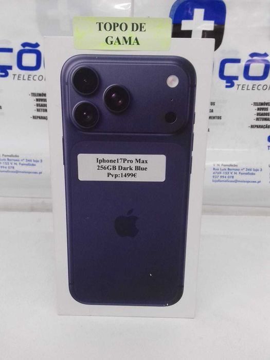 IPhone 17 Pro Max 256GB A ESTREAR SELADO
