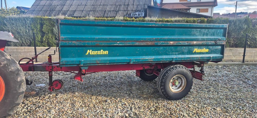 Przyczepa kiper z kiprem 3 strony 4.5t 6t wywrotka Maraton