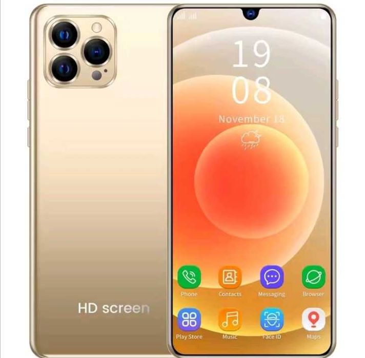 Продам новий смартфон 2025року золотого кольору