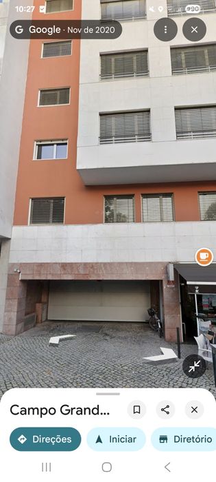 Garagem Campo Grande aluguer