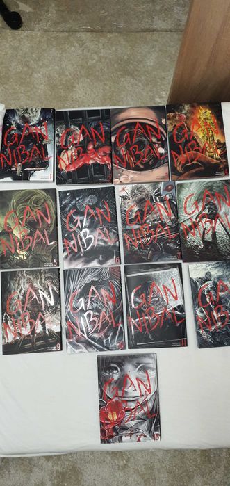 Manga Gannibal cały komplet 1-13 tomów