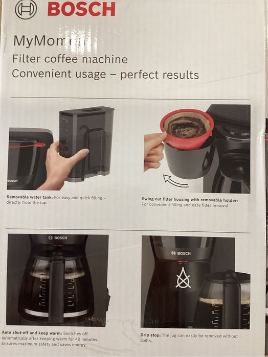Máquina de Café BOSCH TKA2M113 (15 Chávenas - Preto)