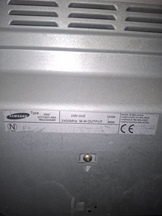Microondas Samsung