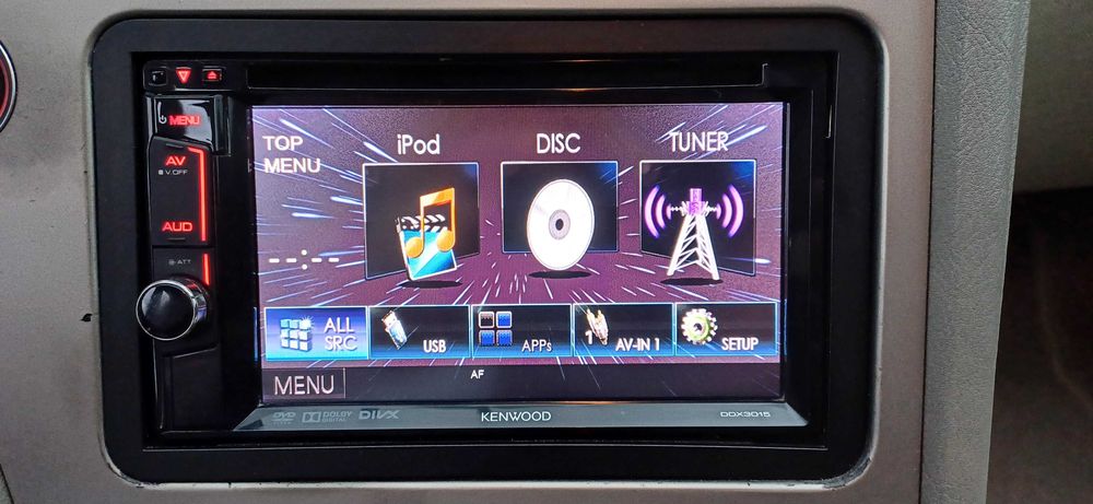 Radio Samochodowe Kenwood DDX3015 6,2" CD DVD DIVX Ramka 2DIN USB MP3
