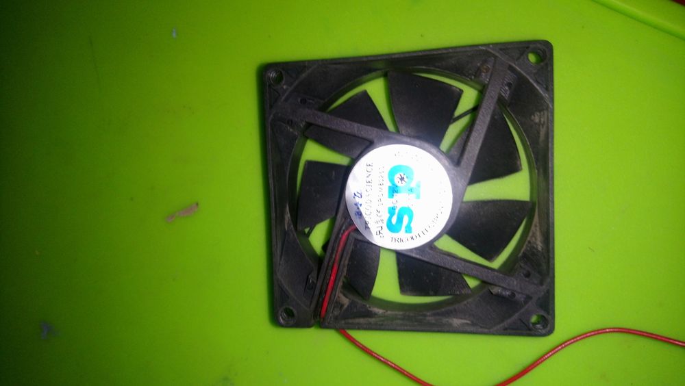 Вентилятор 12 вольт для охлаждения трансформатора ups бесперебойника ...