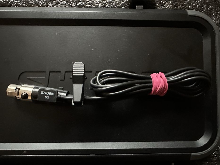 Радіомікрофон/гарнітуру Shure Pgx14/MX53. Петличка, гарнітура, бодіпак