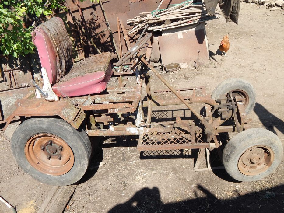 трактор міні- сам зроби