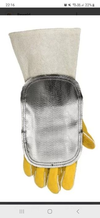 Nakładki na rekawice aluminizowane Gunners Bl103