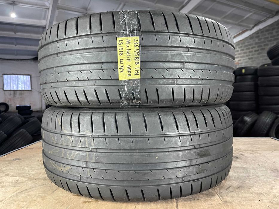LS1519 Літні шини 235/45r18 Michelin Pilot Sport 4 пара резина р18