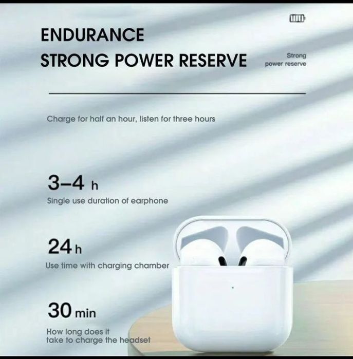 Беспроводные наушники в стиле airpods