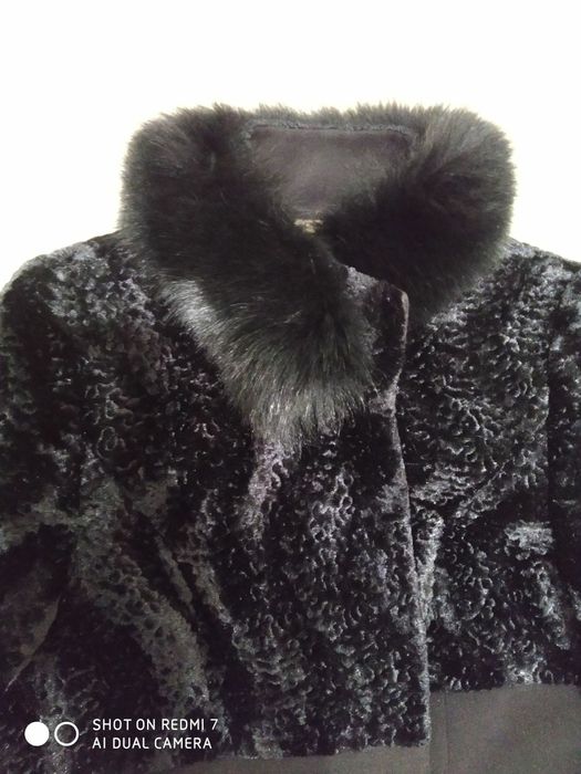 Пальто женское с мехом