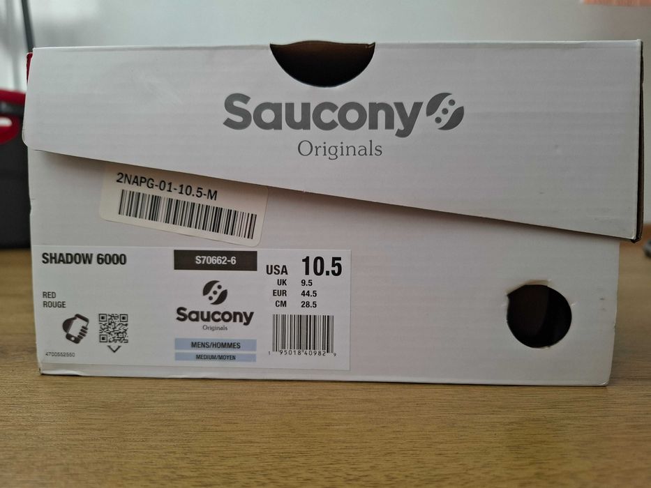 Saucony Shadow 6000. ЕВРО 44,5 (28,5см)