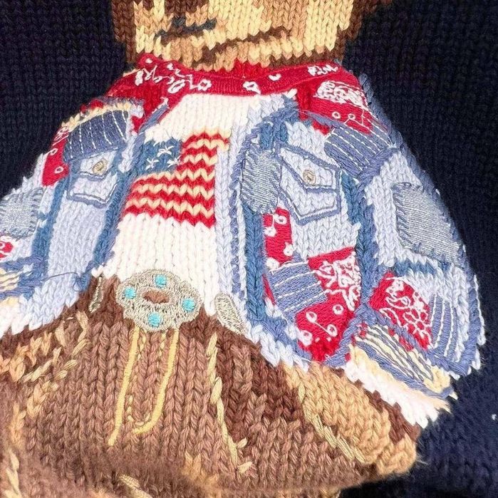 Sweter Unisex Ralph Lauren! Premium! Misie! Bear ! XS S M L XL