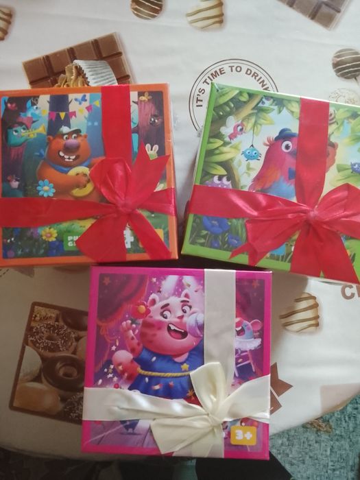 Дитячі пазли для дітей від 3 років.