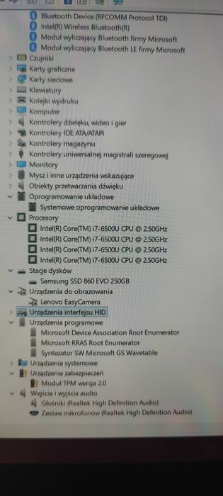 Lenovo Flex 3 - 15,6 cala - Core i7 4 x 3,10 GHz - 8GB Ram - 256GB SSD - Win11 - Dotyk