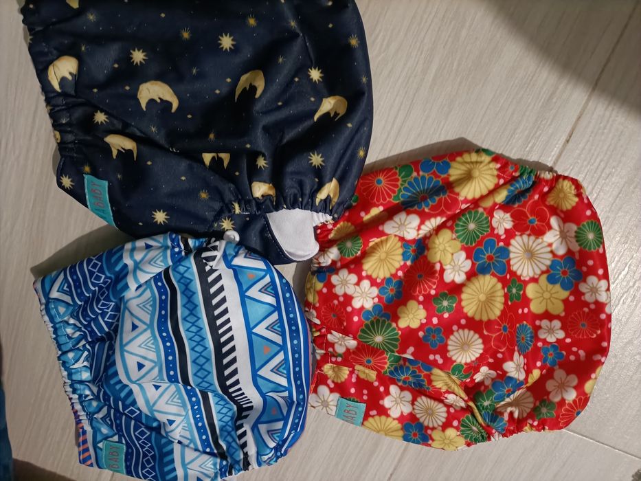 Fraldas reutilizáveis de bolso