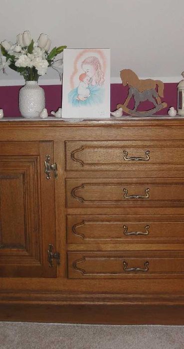 Obraz - rysunek Matka Boża i Jezus Chrystus / Maryja / Madonna