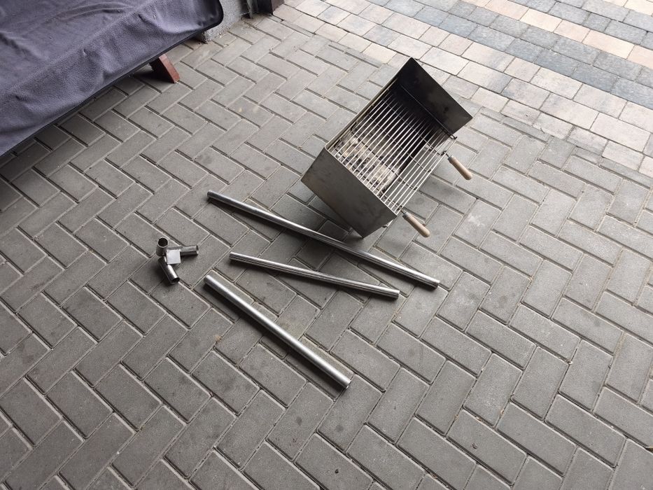 Grill 100 % stal nierdzewna