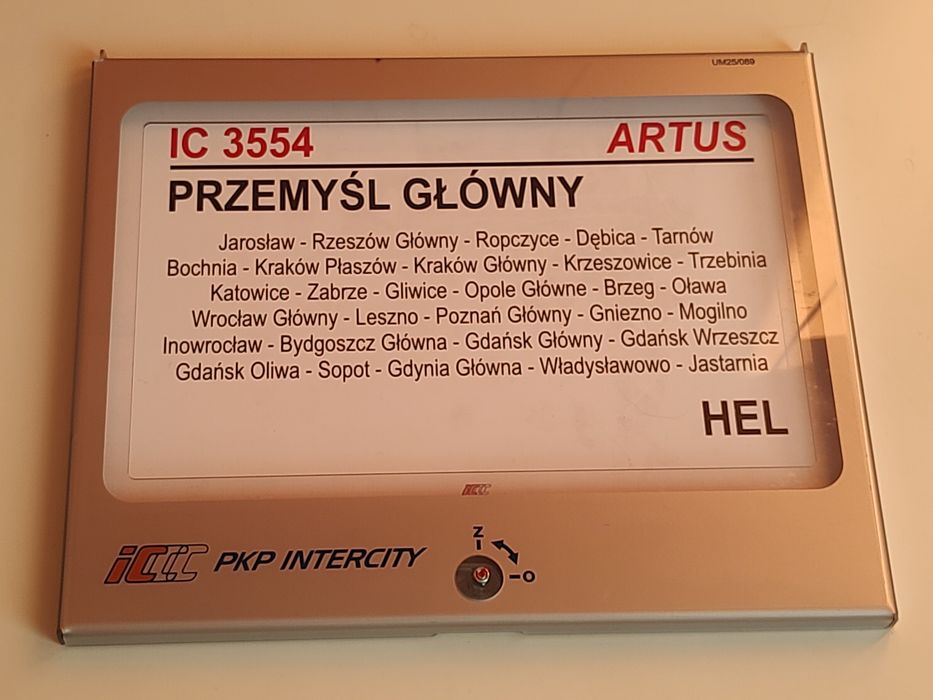 Tablica Relacyjna IC ARTUS laminowana