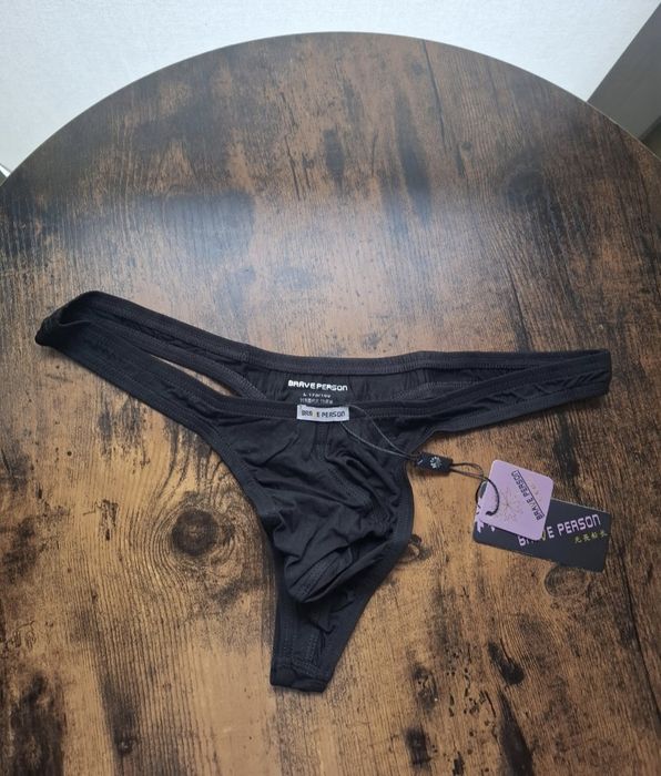 Slipy męskie stringi Brave Person roz. XL