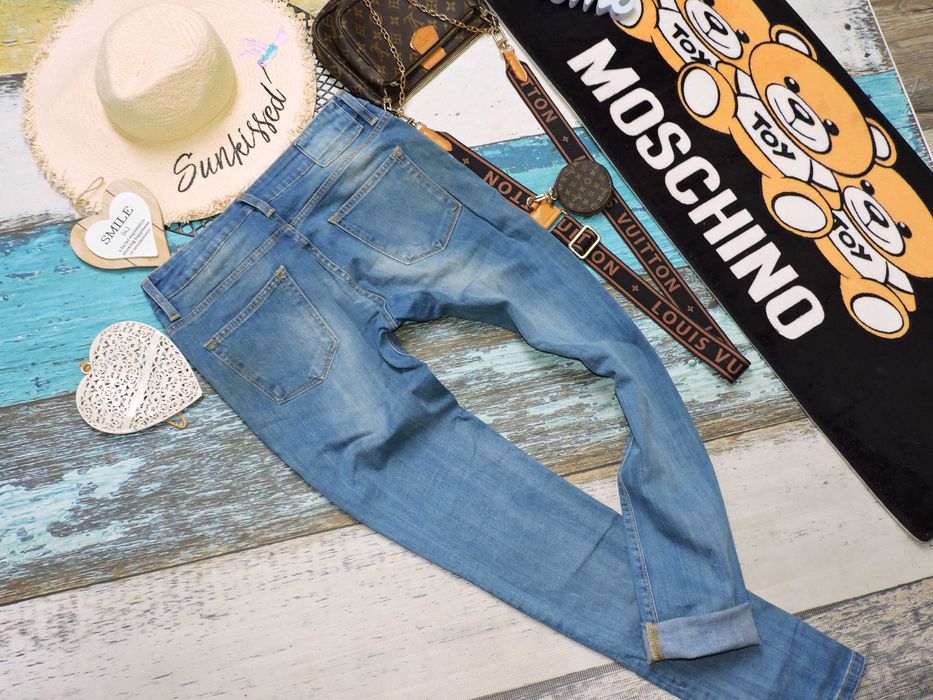 River Island Męskie spodnie jeans silm fit 32/34