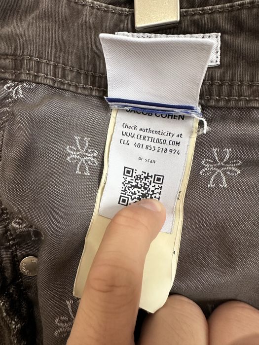 Spodnie męskie Jacob Cohën "Nick" Luxury Denim Slim Rozmiar 36