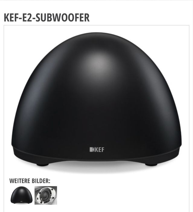 Сабвуфер KEF E2