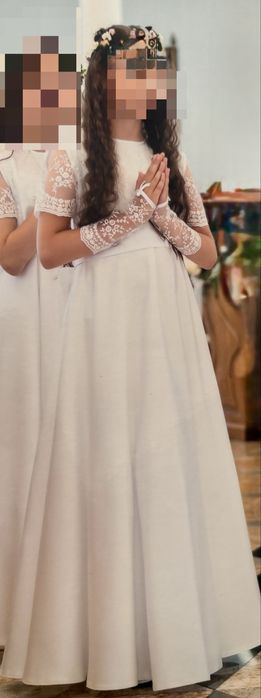 Sukienka komunijna r.140/146