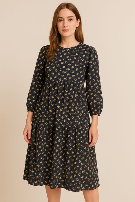 Сукня бебідол, оверсайз. Квітковий принт