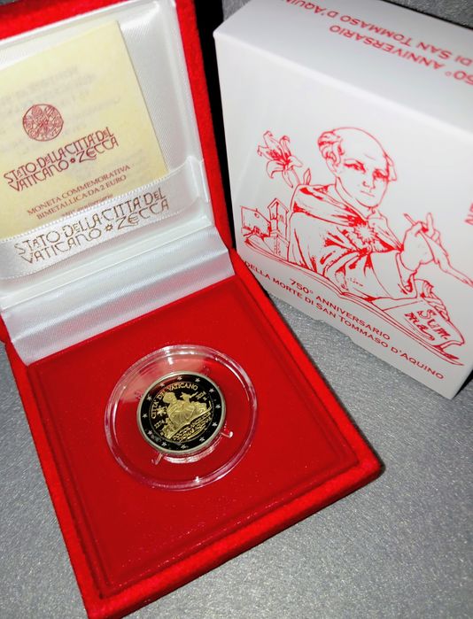 Moedas 2 euros, Proof, Vaticano