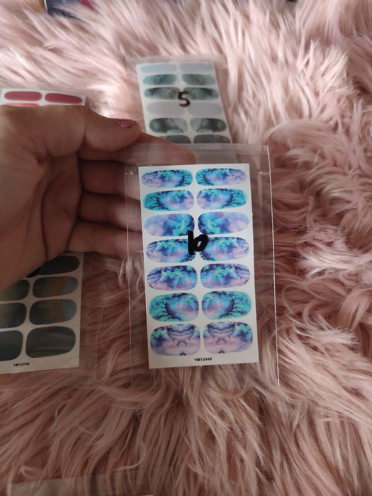 Zamiennik hybrydy Nowe przyklejane paznokcie różne do wyboru