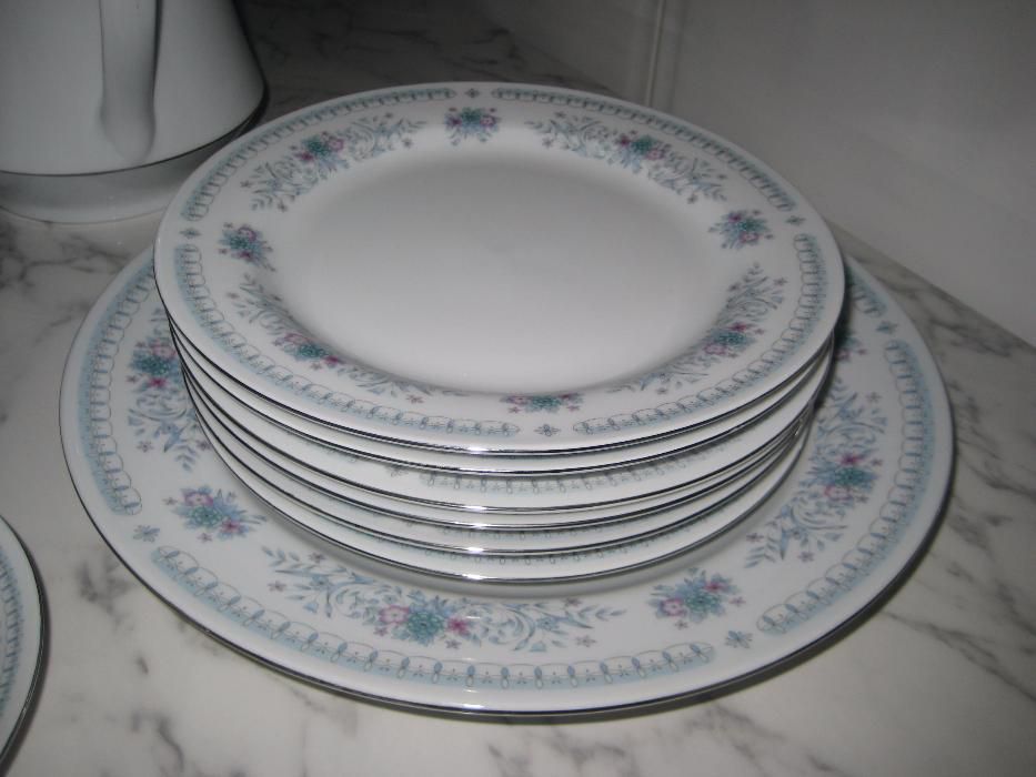 Serviço chá 6 pessoas completo, anos 90(NOVO)