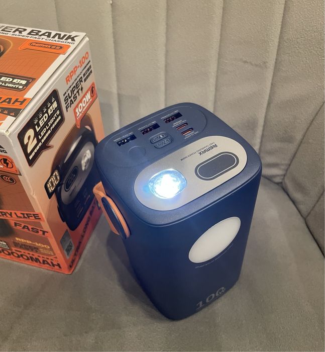 Повербанк REMAX RPP-100 60000 mAh 100W для ноутбука та телефона