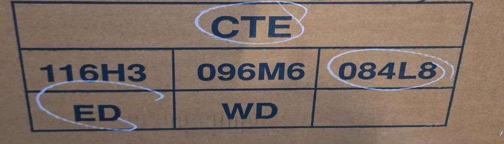 Nowy Luvata CTE084L8ED (ECO Modine) 4,7kW (parownik, skraplacz)