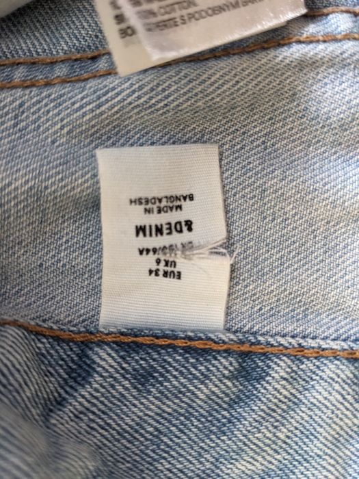 Джинсова спідниця 34 розмір