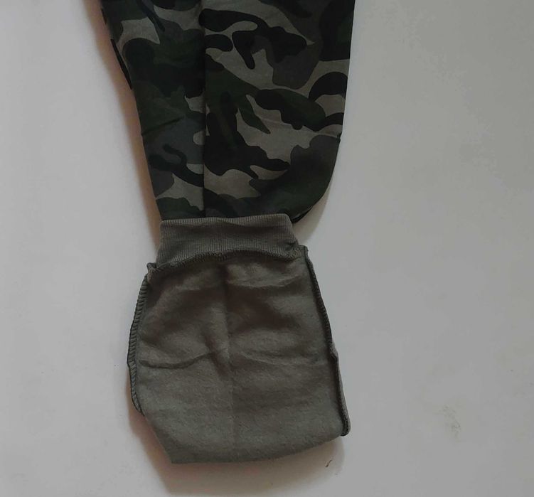 Spodnie męskie dresowe ocieplane meszkiem j moro Dunauone 4723 r. M