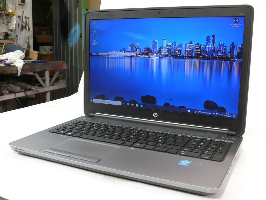 HP 650 G1  SSD250/8g RAM, FHD 1920x1080 15,5" Core i5 dostęp do biosu