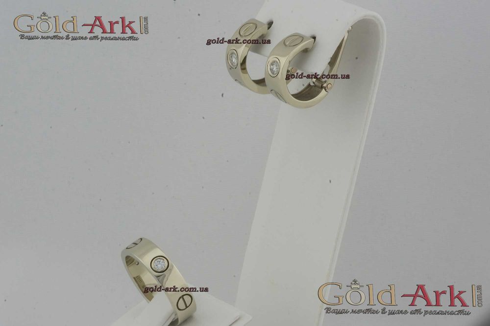 Золоті сережки 585