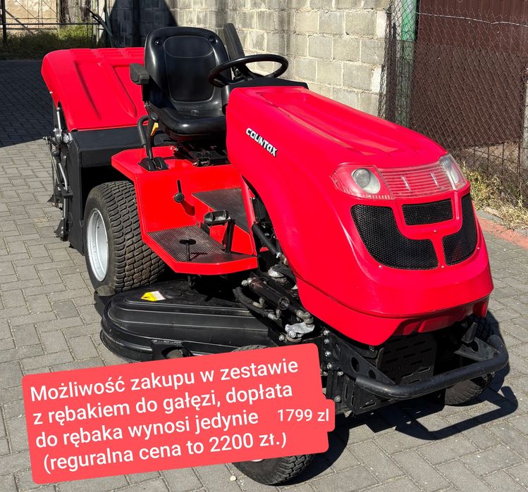 Kosiarka traktorek Countax A230D największy, 3 cylindrowy diesel